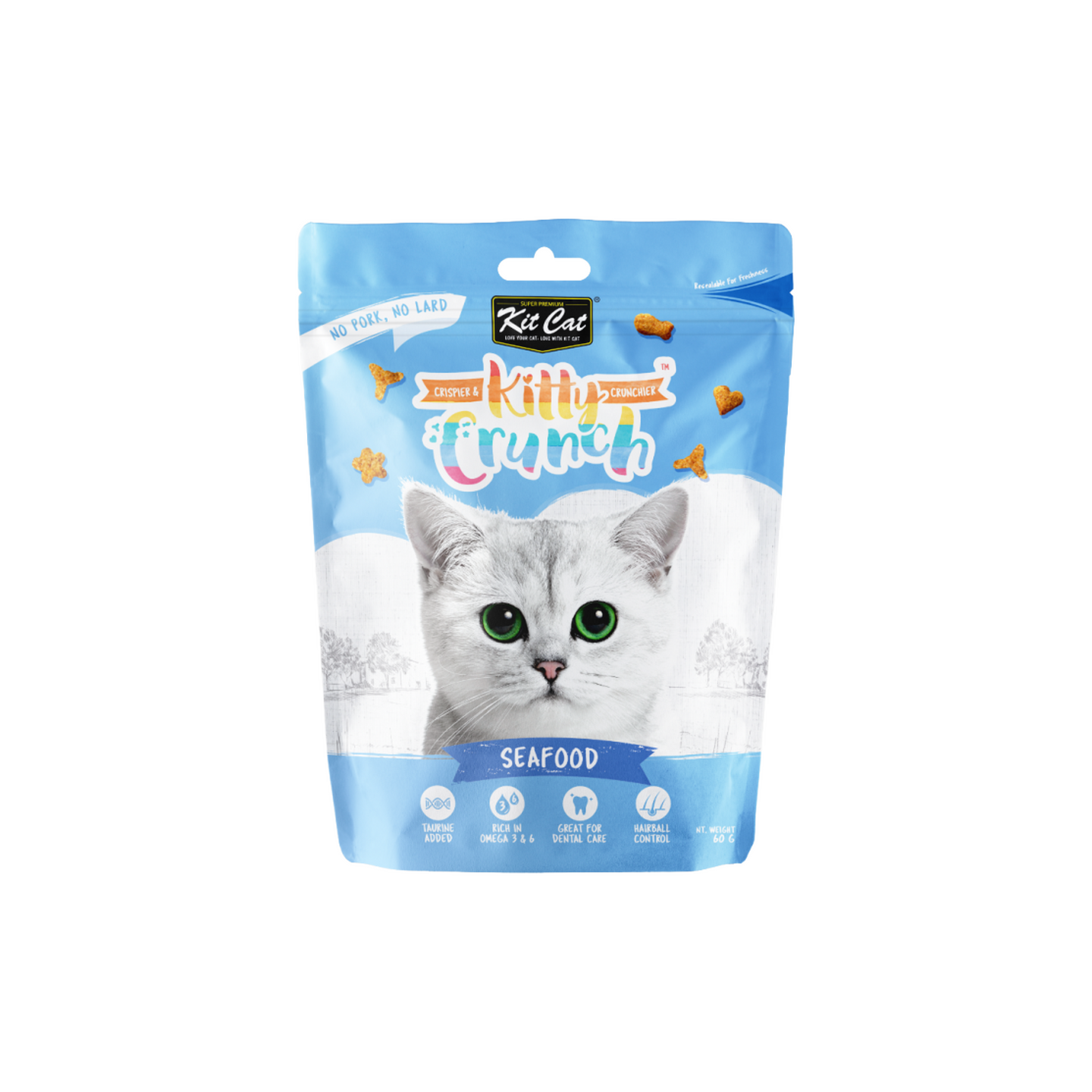 Kit Cat קיט קט קיטי קראנץ' חטיף מעדני ים