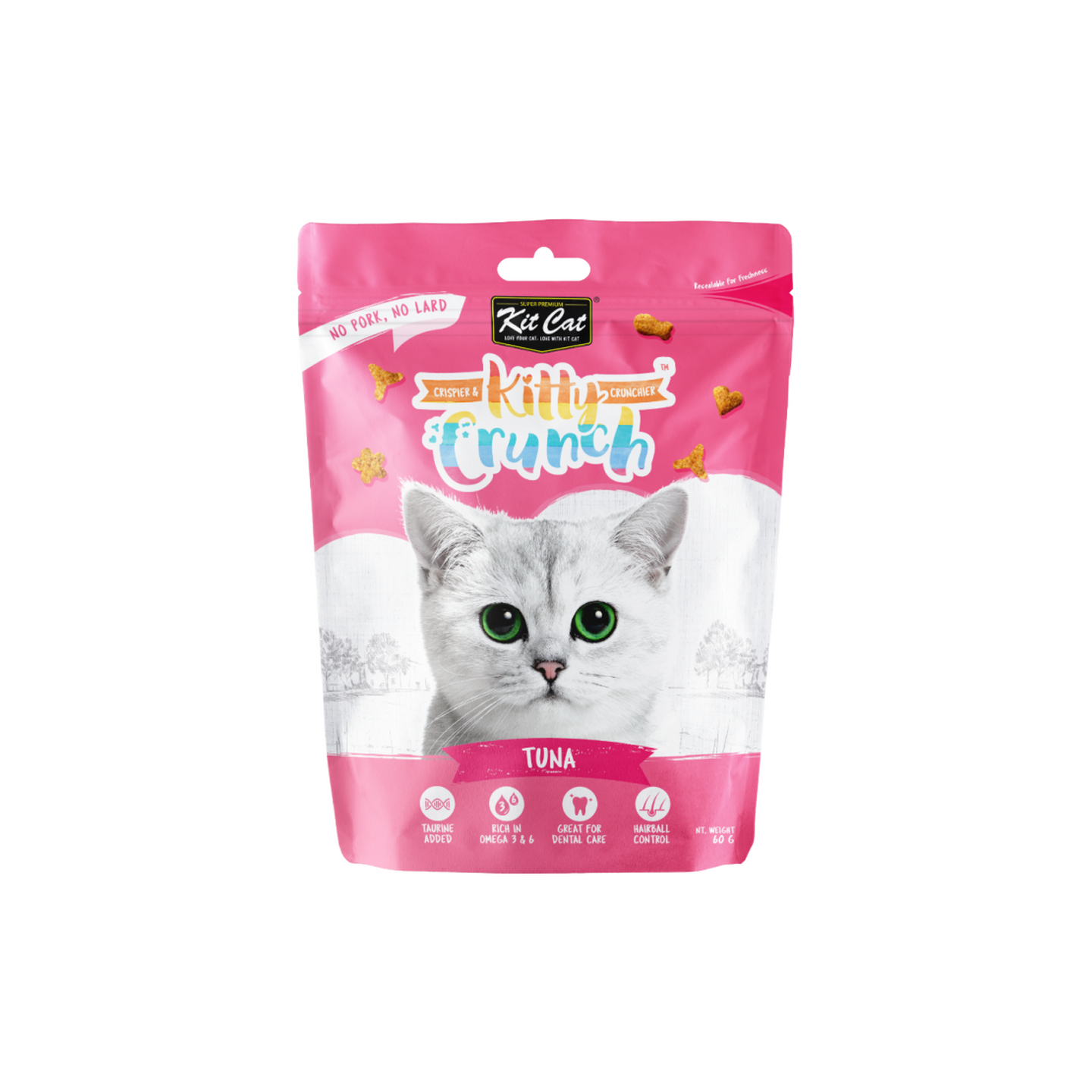 Kit Cat קיט קט קיטי קראנץ' חטיף טונה