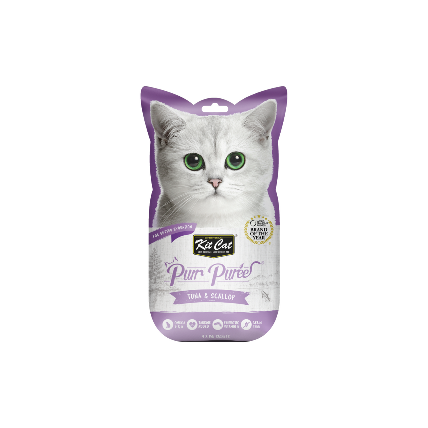 Kit Cat קיט קט מקלוני סלמון וצדפות