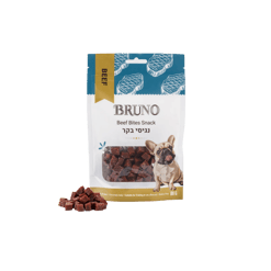 BRUNO ברונו חטיף נגיסי בקר לכלב