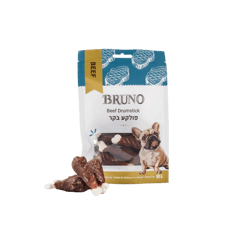 BRUNO ברונו חטיף פולקע בקר לכלב
