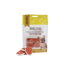 BRUNO ברונו חטיף סושי עוף ודג קוד לכלב