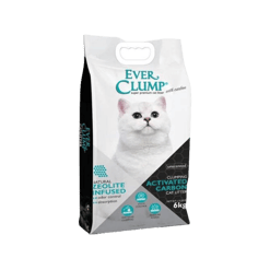 Ever Clump חול חתולים מתגבש פחם פעיל וזאוליט