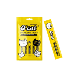 O'cat או קט ליקוק קרמי לחתול בטעמים