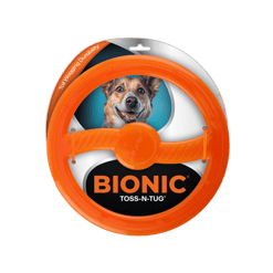 BIONIC ביוניק צעצוע צלחת מעופפת לכלב