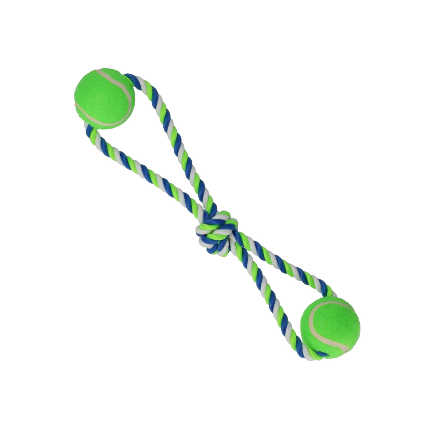 dog it דוג איט צעצוע חבל דנטלי ו2 כדורי טניס לכלב