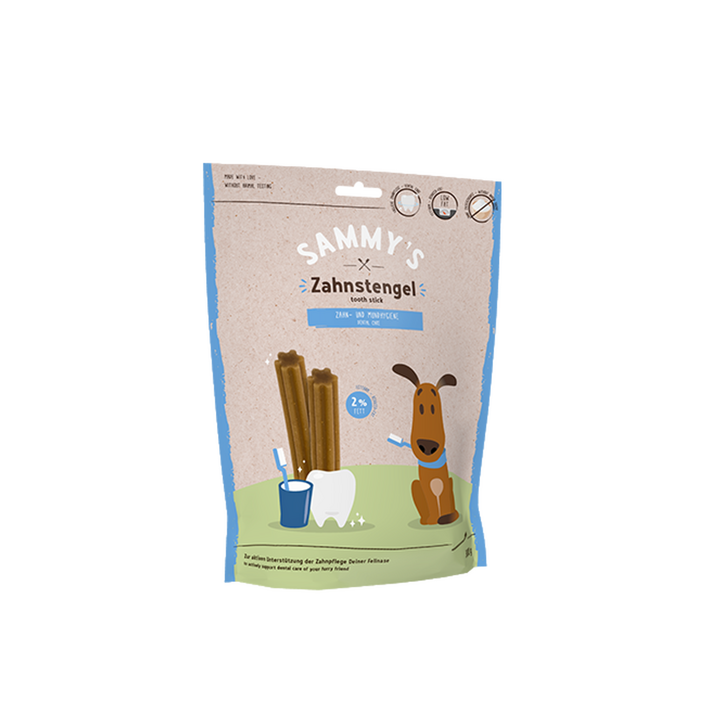 SAMMY'S סאמיס חטיף רצועות דנטלי טבעי לכלב