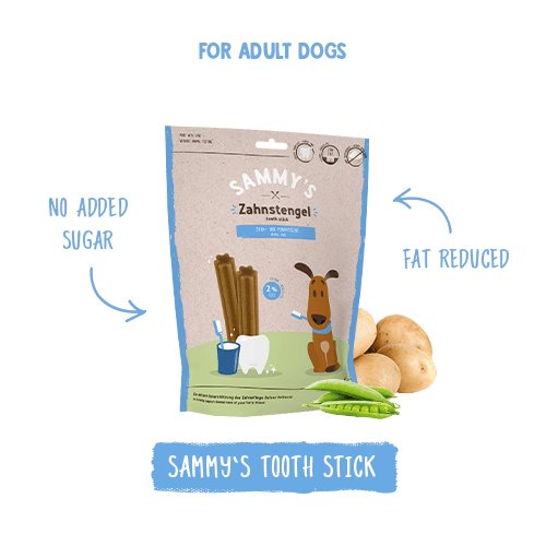 SAMMY'S סאמיס חטיף רצועות דנטלי טבעי לכלב