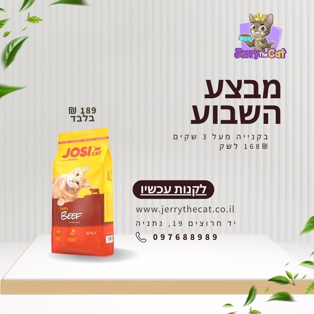 ⏳ המלאי מוגבל – אל תפספסו! 🐶🐱
📍 בואו לבקר בחנויות שלנו:
שמואל הנציב 30, נ...