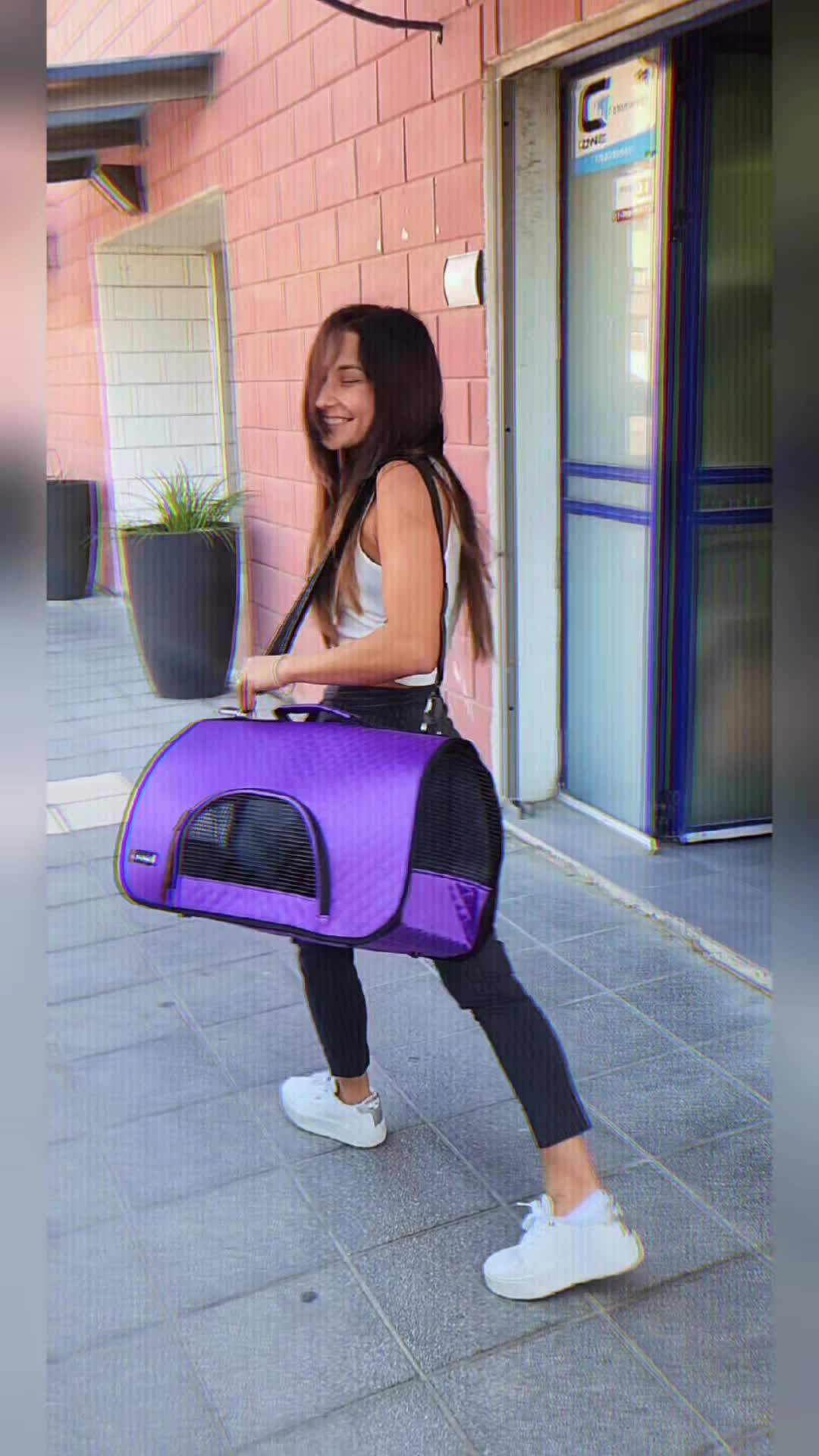💛סטייל, נוחות וביטחון 😋  כל זה בתיק אחד! 🐾 👜 תיקים מהממים לחתולים ולכלבים...