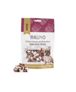 BRUNO ברונו חטיפי ברווז ועוף לכלב