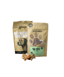 Henry's הנריס חטיף טבעי לכלב נגיסי עוף בציפוי ביצה