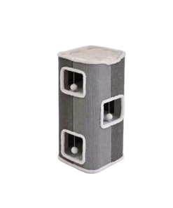 Whiskers וויסקרס מתקן גירוד לחתול דגם BARI 6118 40×40×74 ס"מ