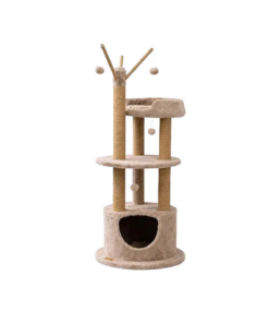 Whiskers וויסקרס מתקן גירוד לחתול דגם BOLOGNA 6147C 135×60×60 ס"מ
