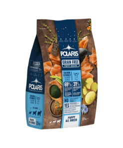 POLARIS פולאריס מזון לכלבים גורים סלמון והודו טריים POLARIS פולאריס מזון לכלבים גורים סלמון והודו טריים