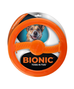 BIONIC ביוניק צעצוע צלחת מעופפת לכלב
